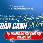 CHỈ TIÊU TUYỂN SINH VÀ TỔ HỢP XÉT TUYỂN ĐẠI HỌC NĂM 2026 THEO NGÀNH ĐÀO TẠO CỦA TRƯỜNG ĐẠI HỌC KHOA HỌC
