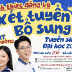THÔNG BÁO ĐĂNG KÝ XÉT TUYỂN BỔ SUNG ĐỢT 1 VÀO CÁC NGÀNH ĐẠI HỌC HỆ CHÍNH QUY TRƯỜNG ĐẠI HỌC KHOA HỌC, ĐẠI HỌC HUẾ NĂM 2026